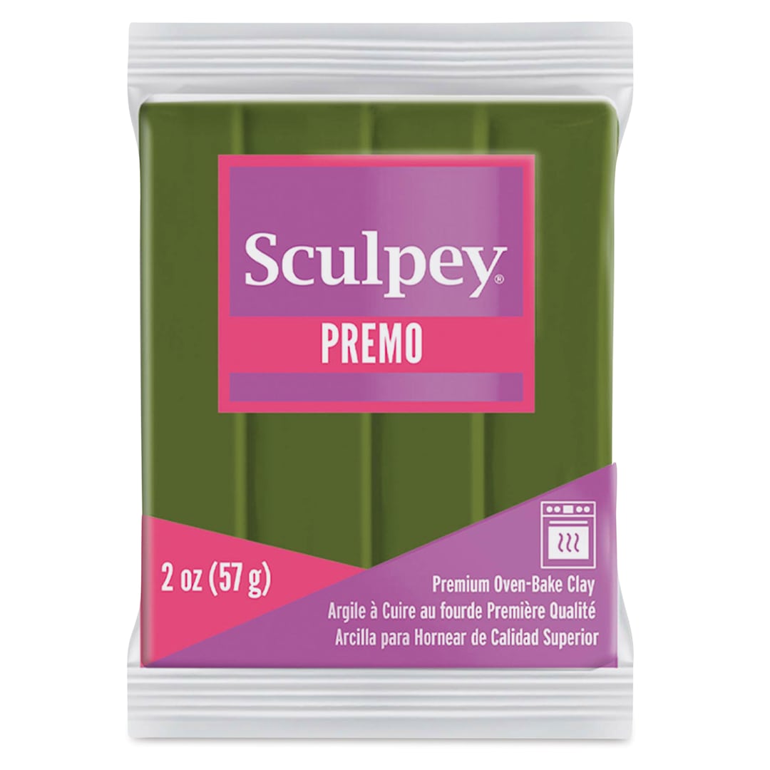 Open in modal - Sculpey Premo - 2 oz, Spanish Olive