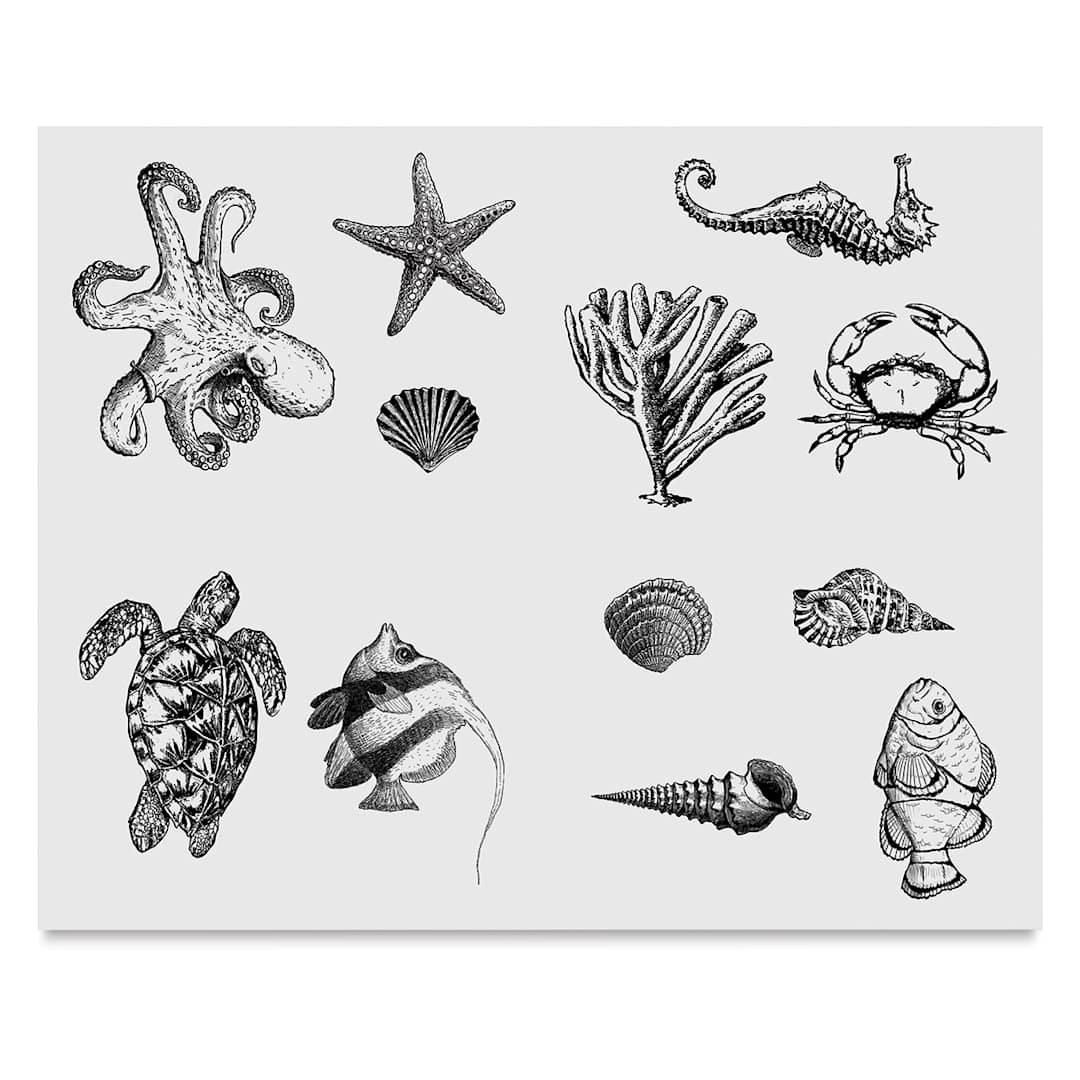 Open in modal - Mayco Designer Silkscreens - Sea Life