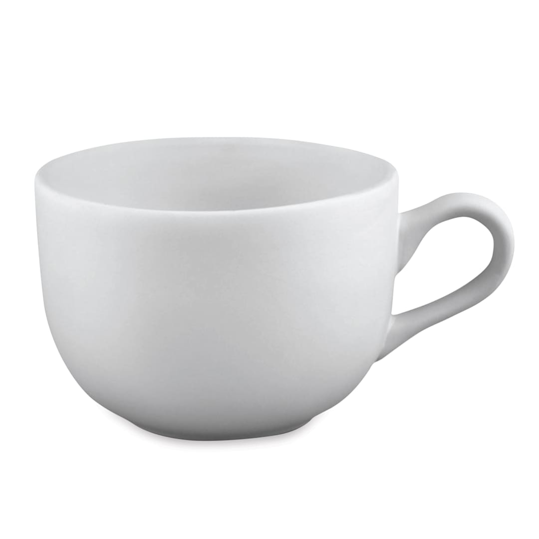Open in modal - Mayco Earthenware Bisque Mugs - Pkg of 12, Jumbo Cappuccino