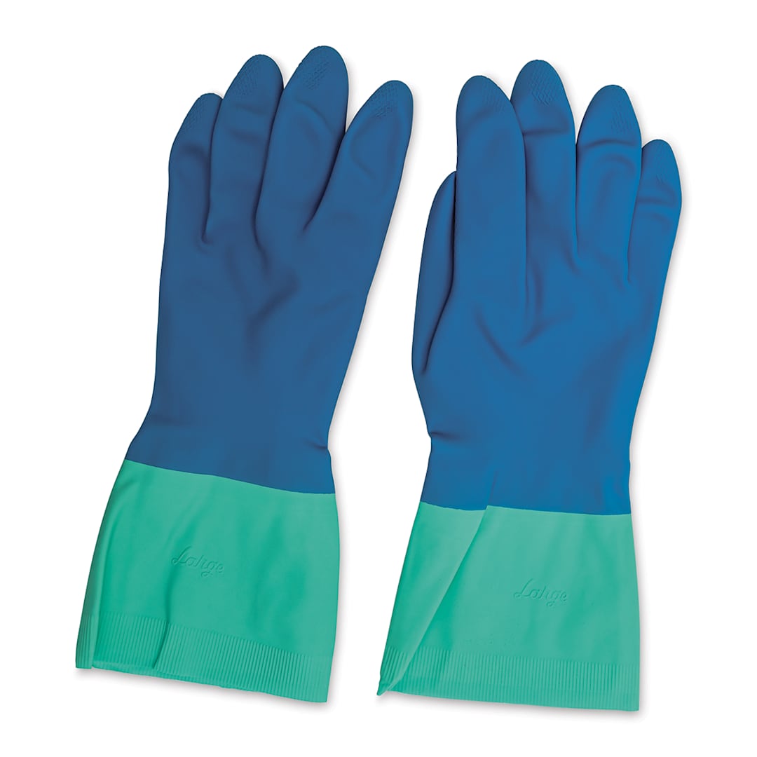 Open in modal - Nitrile Rubber Gloves - 1 Pair, Large - topside