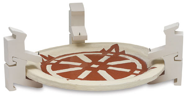 Open in modal - Amaco Plate Setter - Set of 3 holding plate for firing
