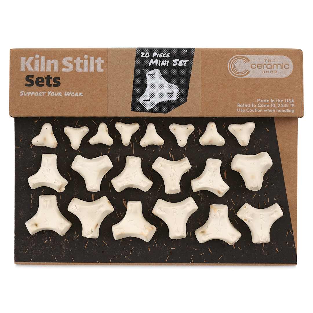 Open in modal - The Ceramic Shop Kiln Stilt A Series - Mini, Set of 20 - front of packaging
