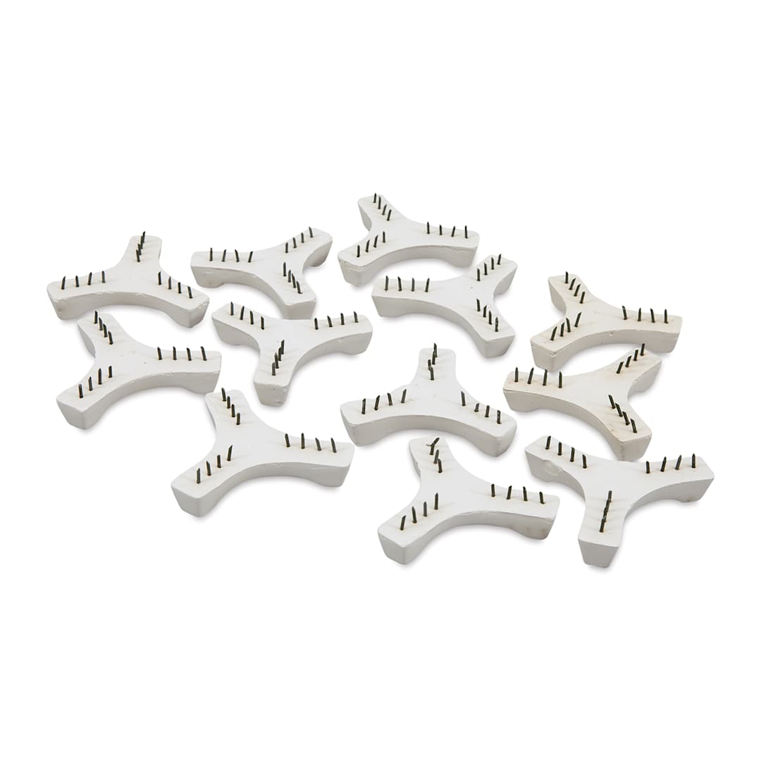 Open in modal - Steel-Pointed 12-Point Stilts - B Series, #6x12, Pkg of 12