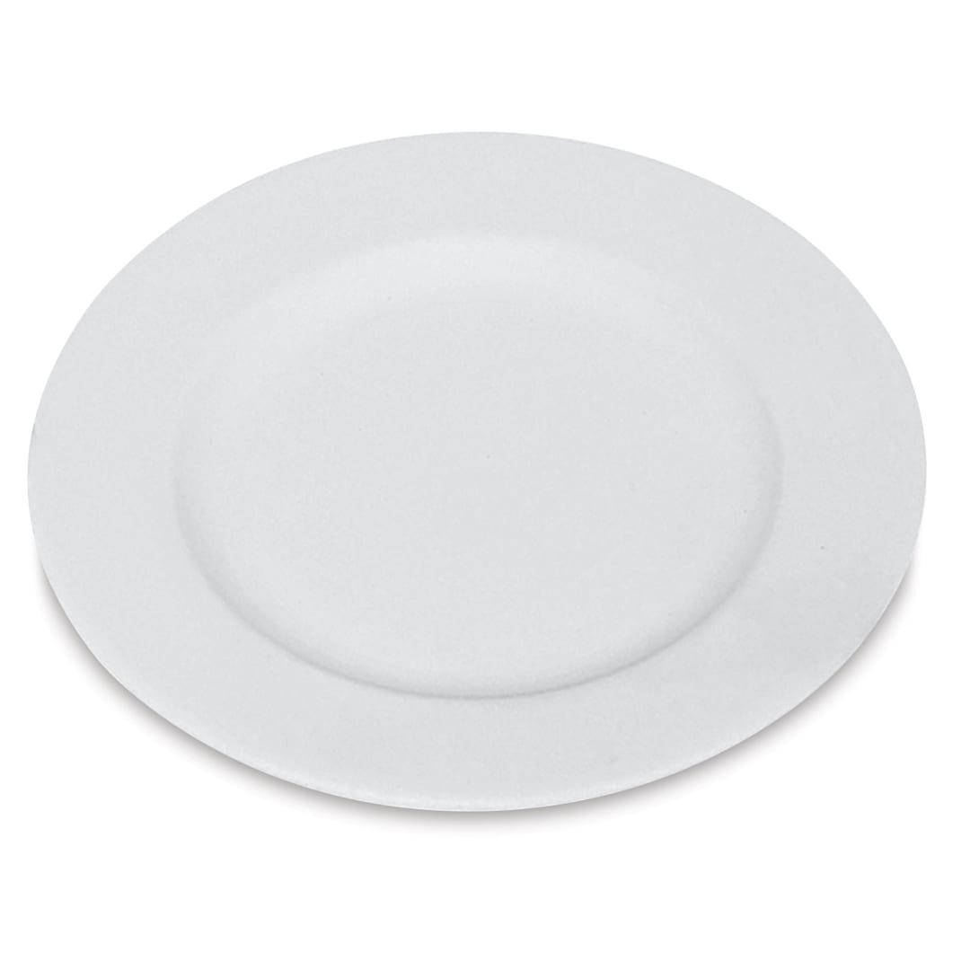 Open in modal - Bisque Imports Bisque Plates - Rimmed Salad Plate, Pkg of 6, 8''
