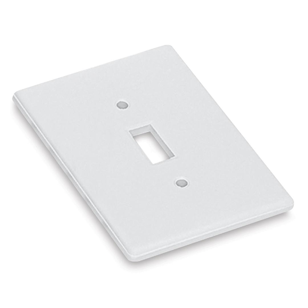 Open in modal - Bisque Imports Bisque Switch Plates - Single Switch Plates, Pkg of 12, 3-1/2'' x 5''
