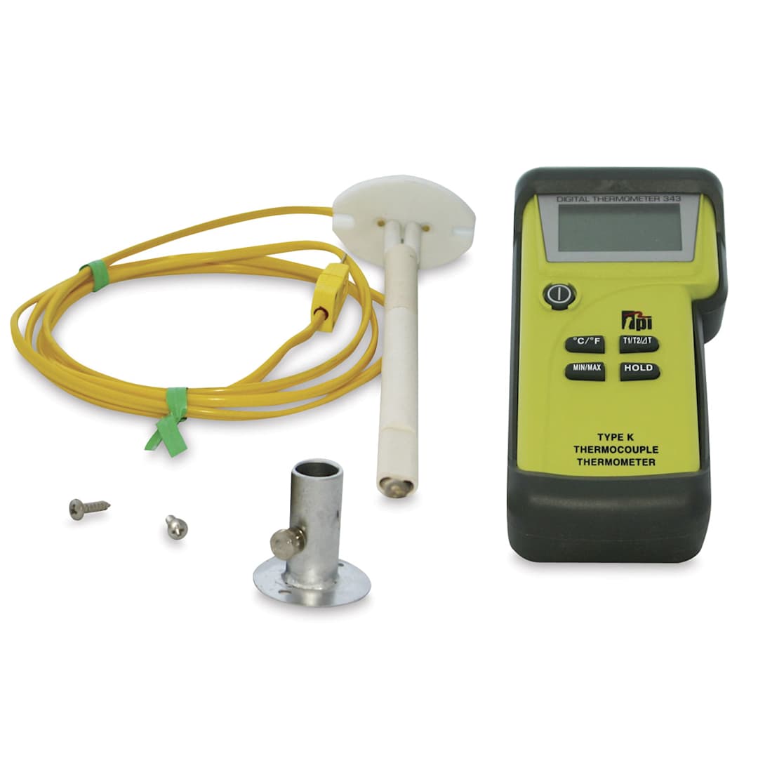 Open in modal - Skutt Dual Input Digital Pyrometer