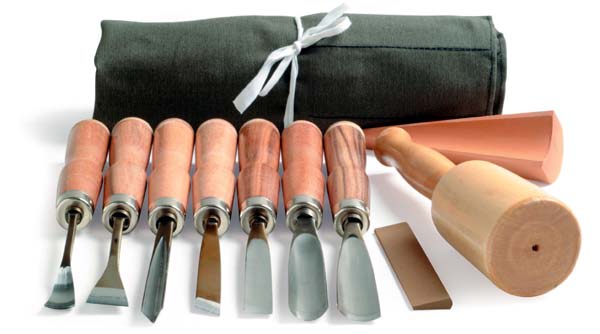 Open in modal - Sculpture House Deluxe Wood Sculpture Set