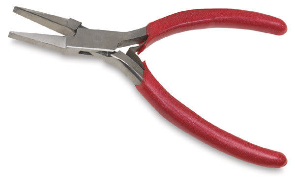 Open in modal - Hawk Stainless Steel Jewelry Pliers - 5'', Flat Nose