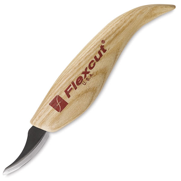 Open in modal - Flexcut Carving Knives - Angled view of Pelican Knife