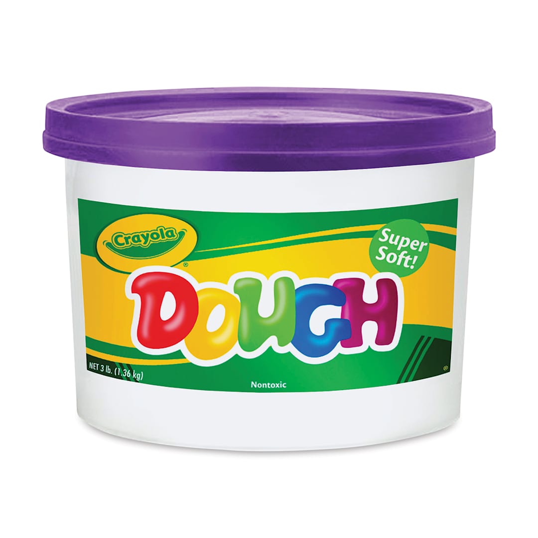 Open in modal - Crayola Dough - Violet, 3 lb - front of packaging