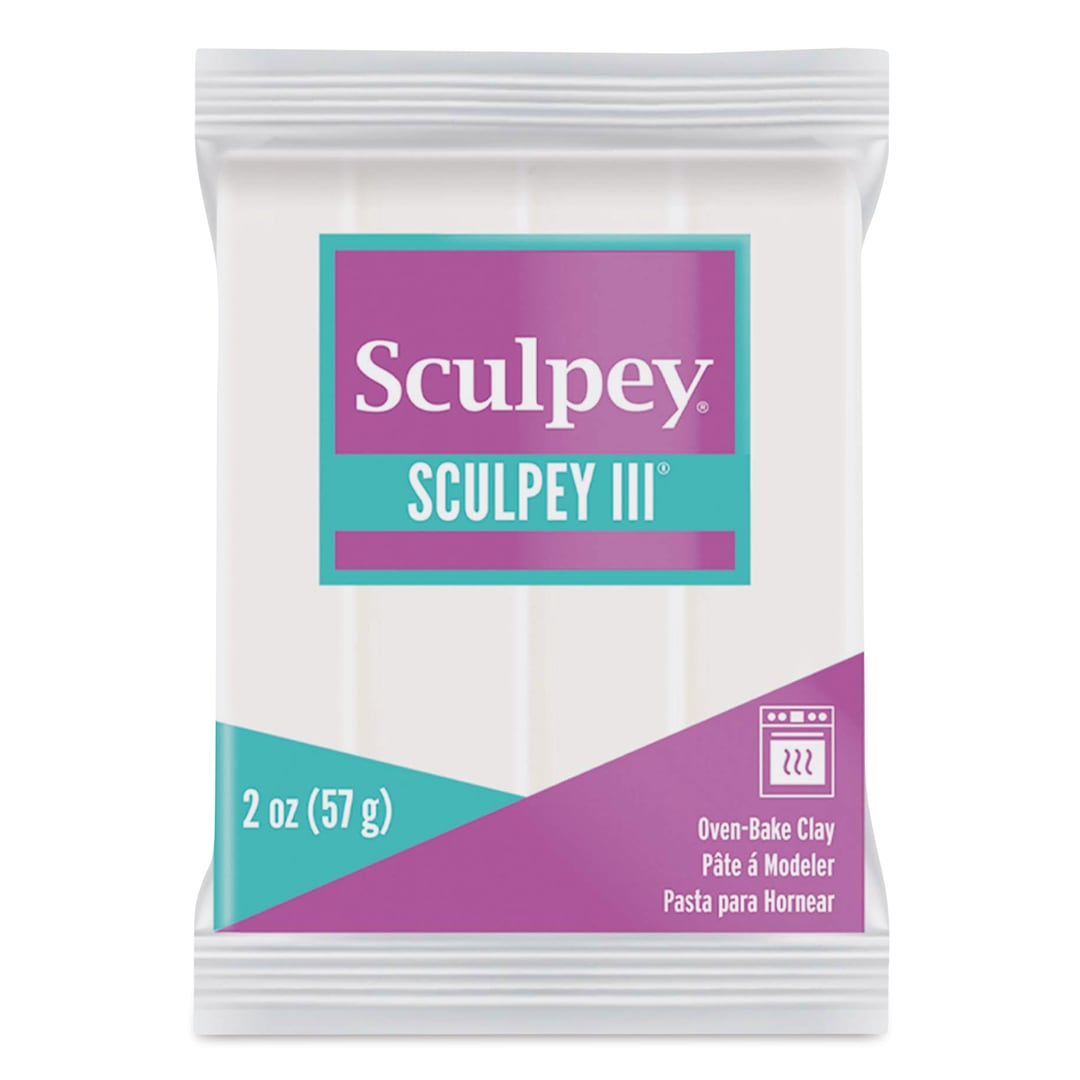 Open in modal - Sculpey III - 2 oz, White