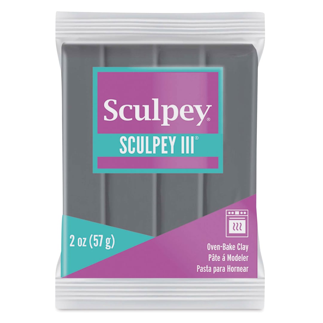 Open in modal - Sculpey III - 2 oz, Elephant Gray