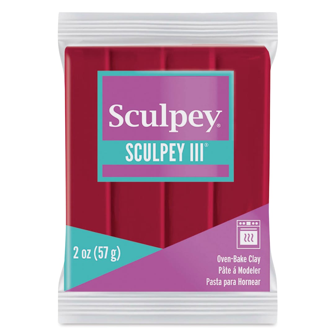 Open in modal - Sculpey III - 2 oz, Red