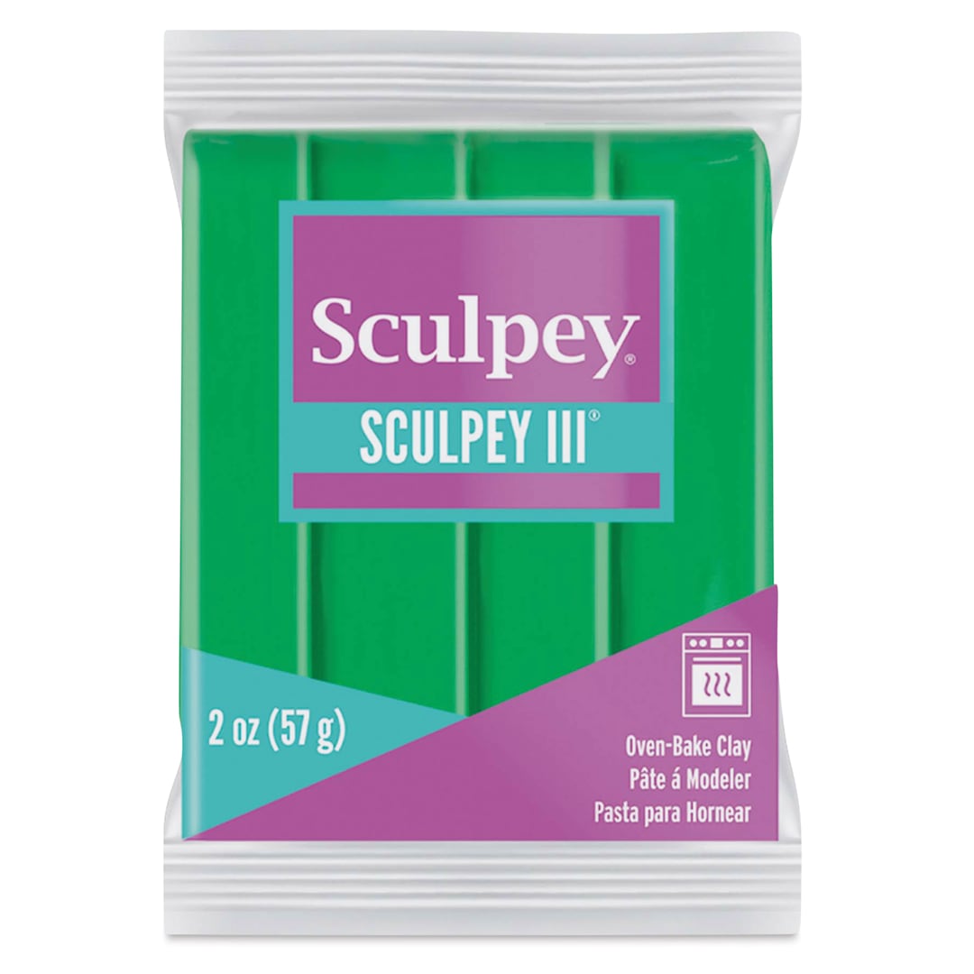 Open in modal - Sculpey III - 2 oz, Emerald Green