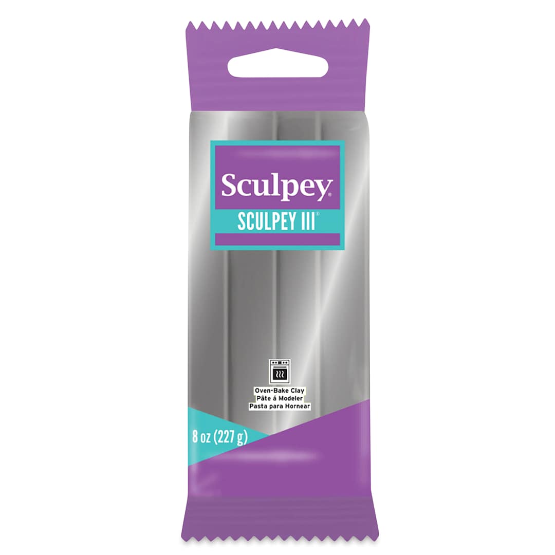 Open in modal - Sculpey III - Silver, 8 oz