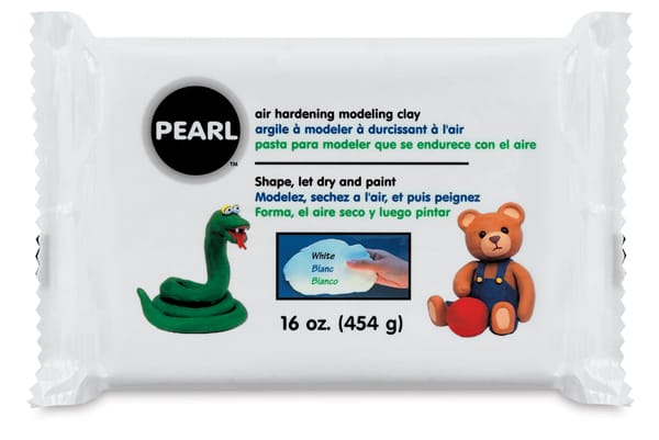 Open in modal - Pearl Paperclay - Front of 1 lb package shown