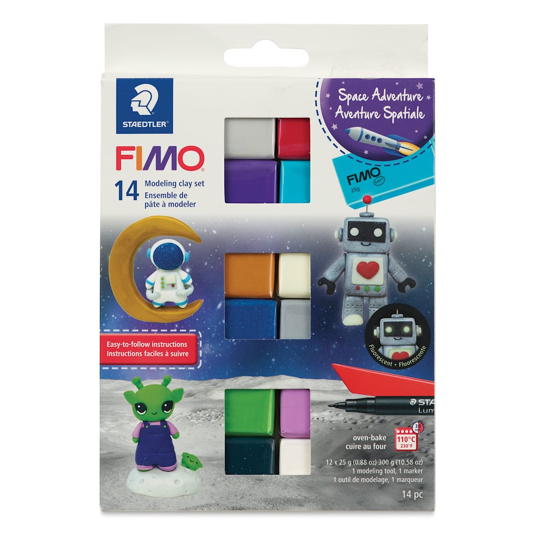 Open in modal - Staedtler Fimo Space Adventure Modeling Clay Set