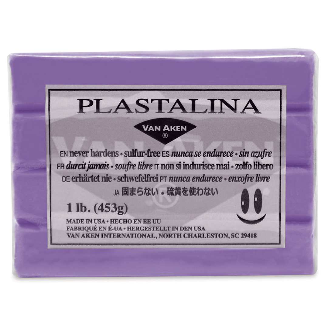 Open in modal - Van Aken Plastalina Modeling Clay - 1 lb, Violet