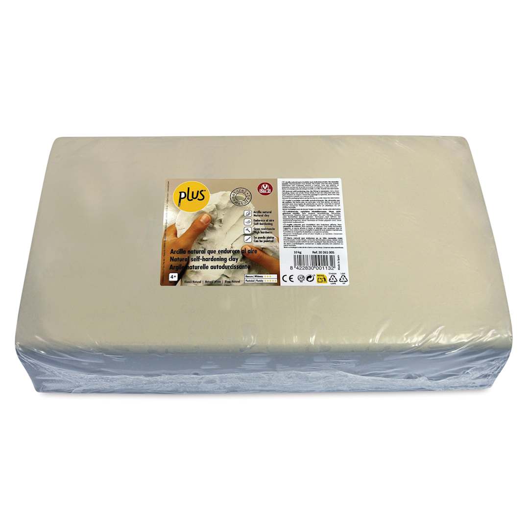 Open in modal - Sio-2 Plus Clay - 22 lb, White - front of packaging