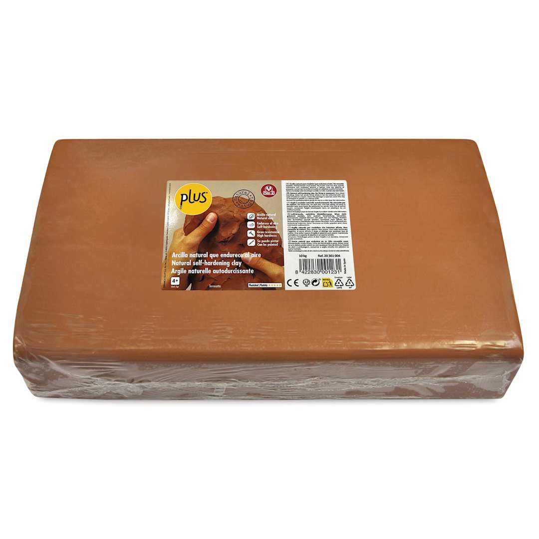 Open in modal - Sio-2 Plus Clay - 22 lb, Terra Cotta - front of packaging