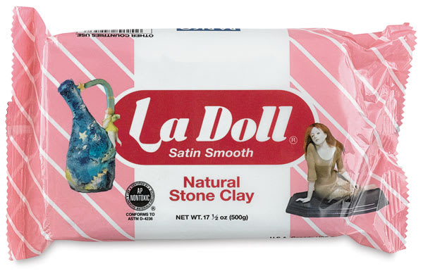Open in modal - Activa La Doll Satin Smooth Air-Dry Clay - Front of package shown
