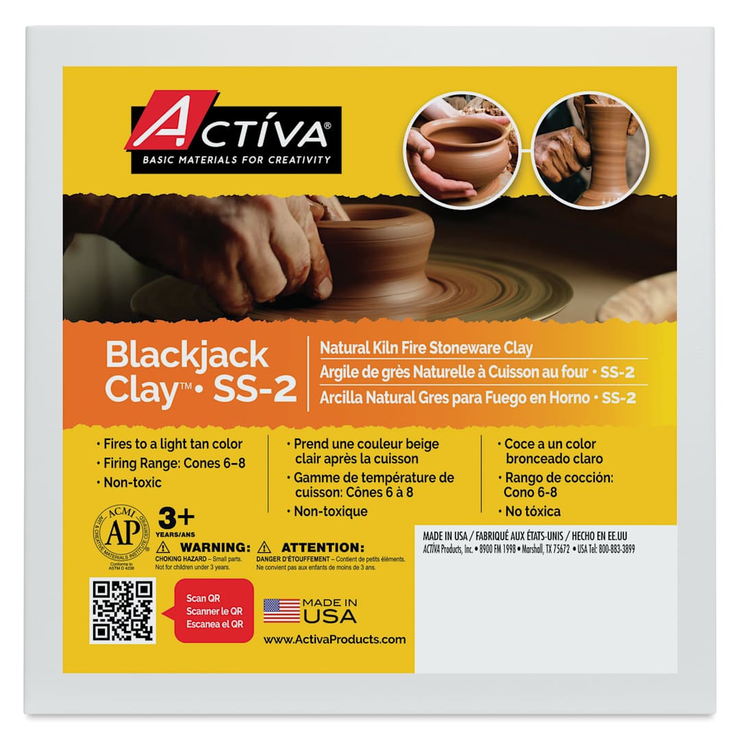 Open in modal - Activa Blackjack Stoneware Clay - 5 lb