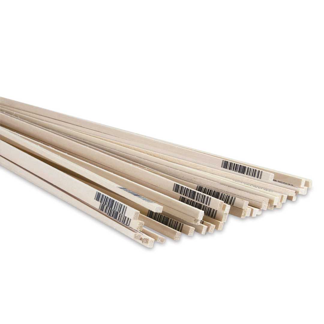 Open in modal - Midwest Products Basswood Strips - 36 Pieces, 1/8" x 3/16" x 24"