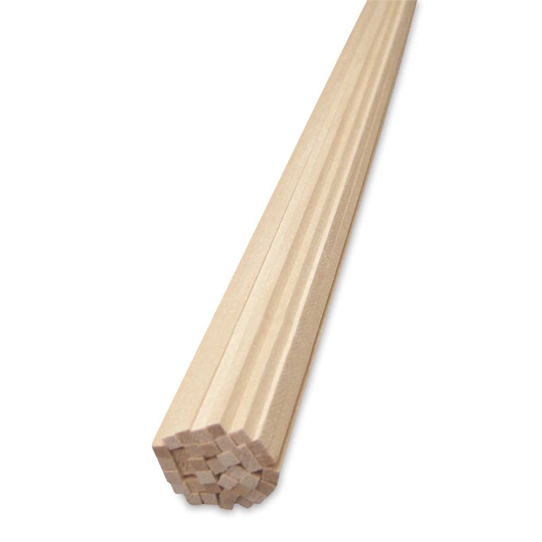 Open in modal - Midwest Products Basswood Strips - 36 Pieces, 5/32" x 5/32" x 24"