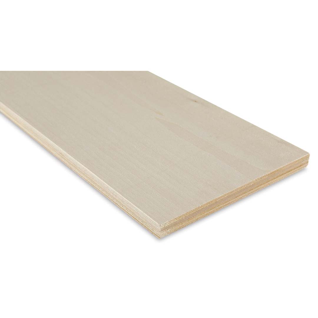 Open in modal - Midwest Products Genuine Basswood Sheet - 10 Sheets, 1/32" x 6" x 36" - end of boards