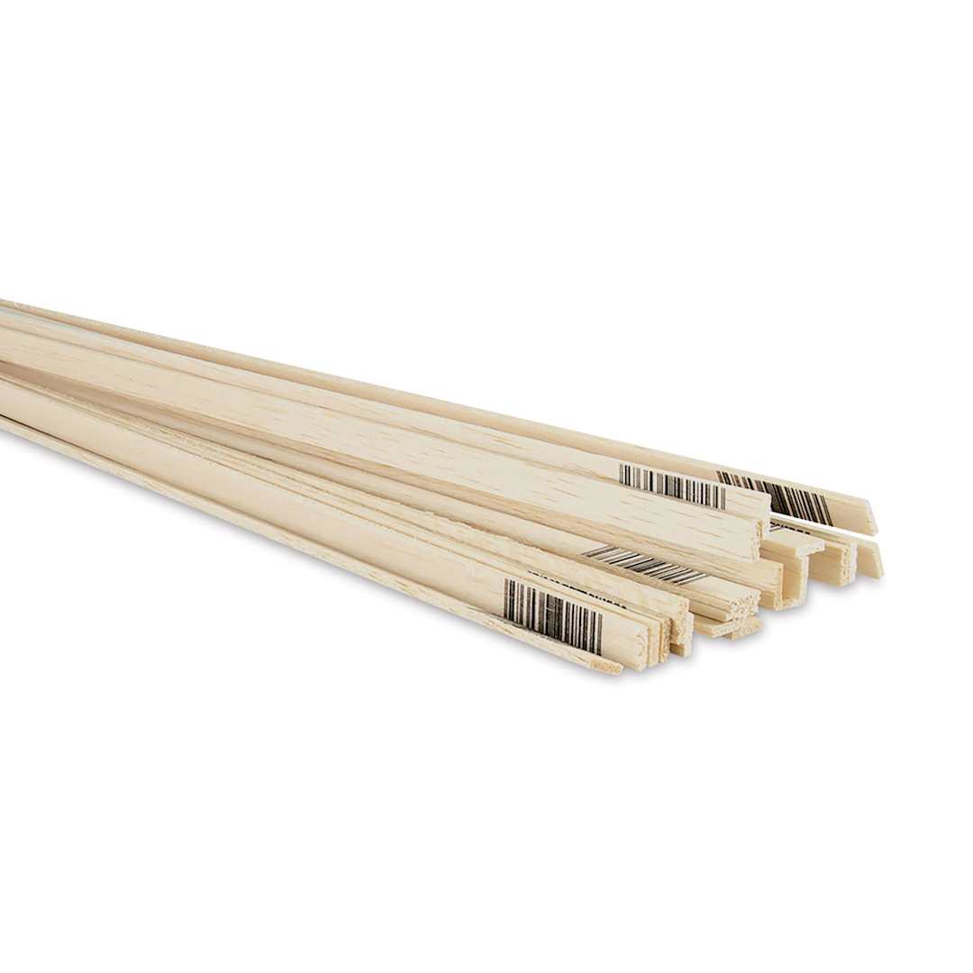 Open in modal - Midwest Products Balsa Wood Strips - 30 Pieces, 3/32" x 1/4" x 36"