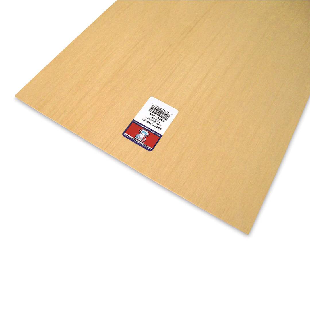 Open in modal - Midwest Products Birch Plywood - 3/32'' x 12'' x 24''