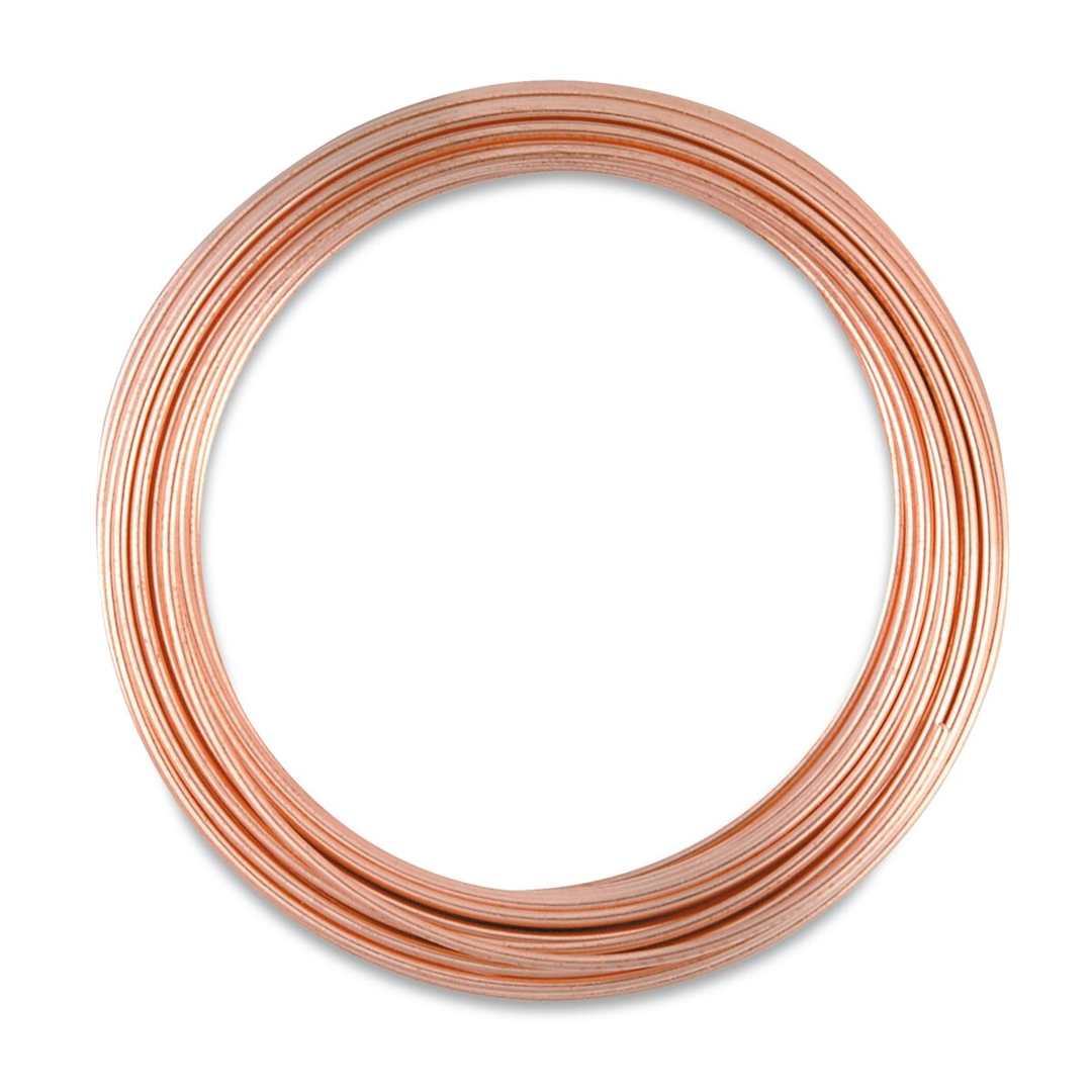 Open in modal - Hillman Copper Hobby Wire - 18 Gauge, 25 ft Coil