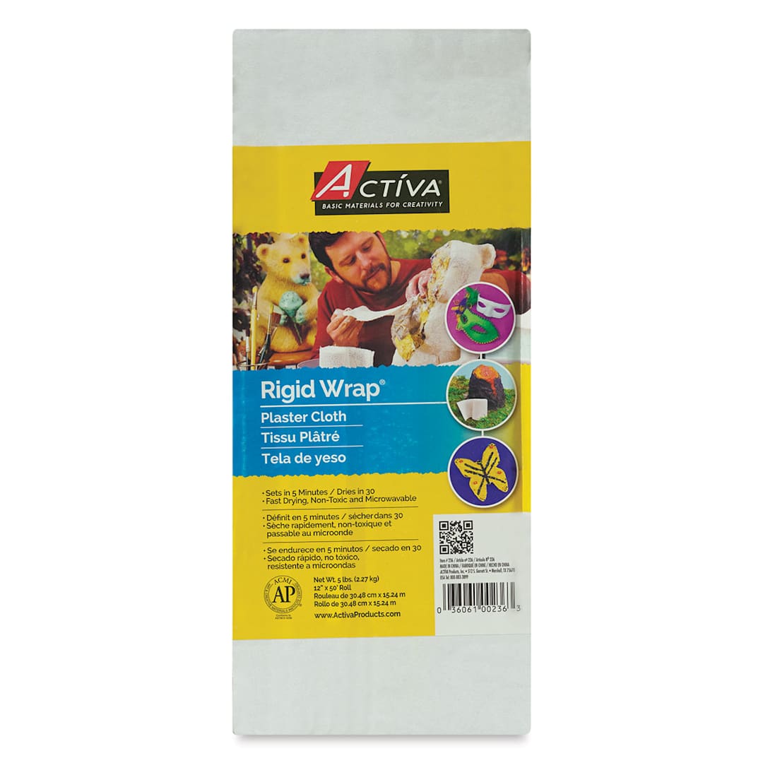 Open in modal - Activa Rigid-Wrap Plaster Cloth - Pack, 12" x 16 Yards
