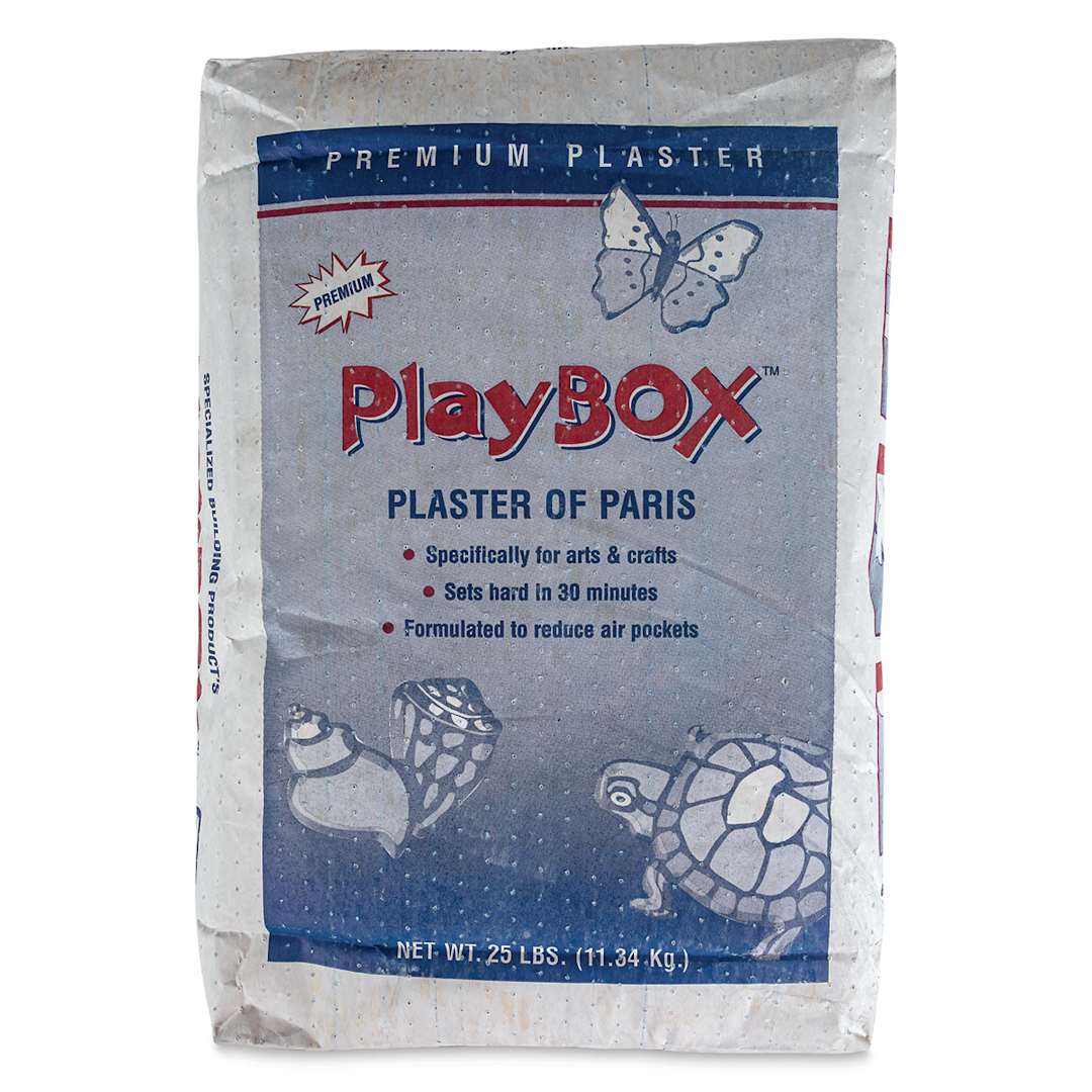 Open in modal - Playbox Plaster of Paris - Bag, 25 lb - front
