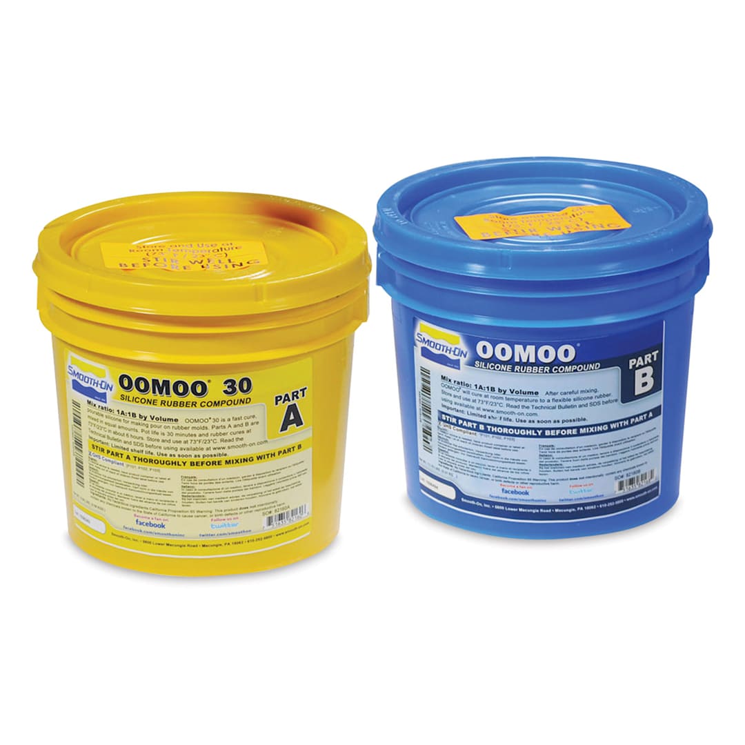 Open in modal - Smooth-On Oomoo 30 Silicone Rubber, Gallon