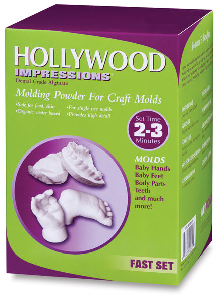 Open in modal - ArtMolds Hollywood Impressions - Angled view of front of package
