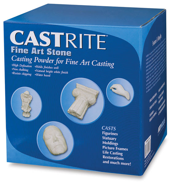 Open in modal - CastRite Casting Stone - Front of slightly angled package