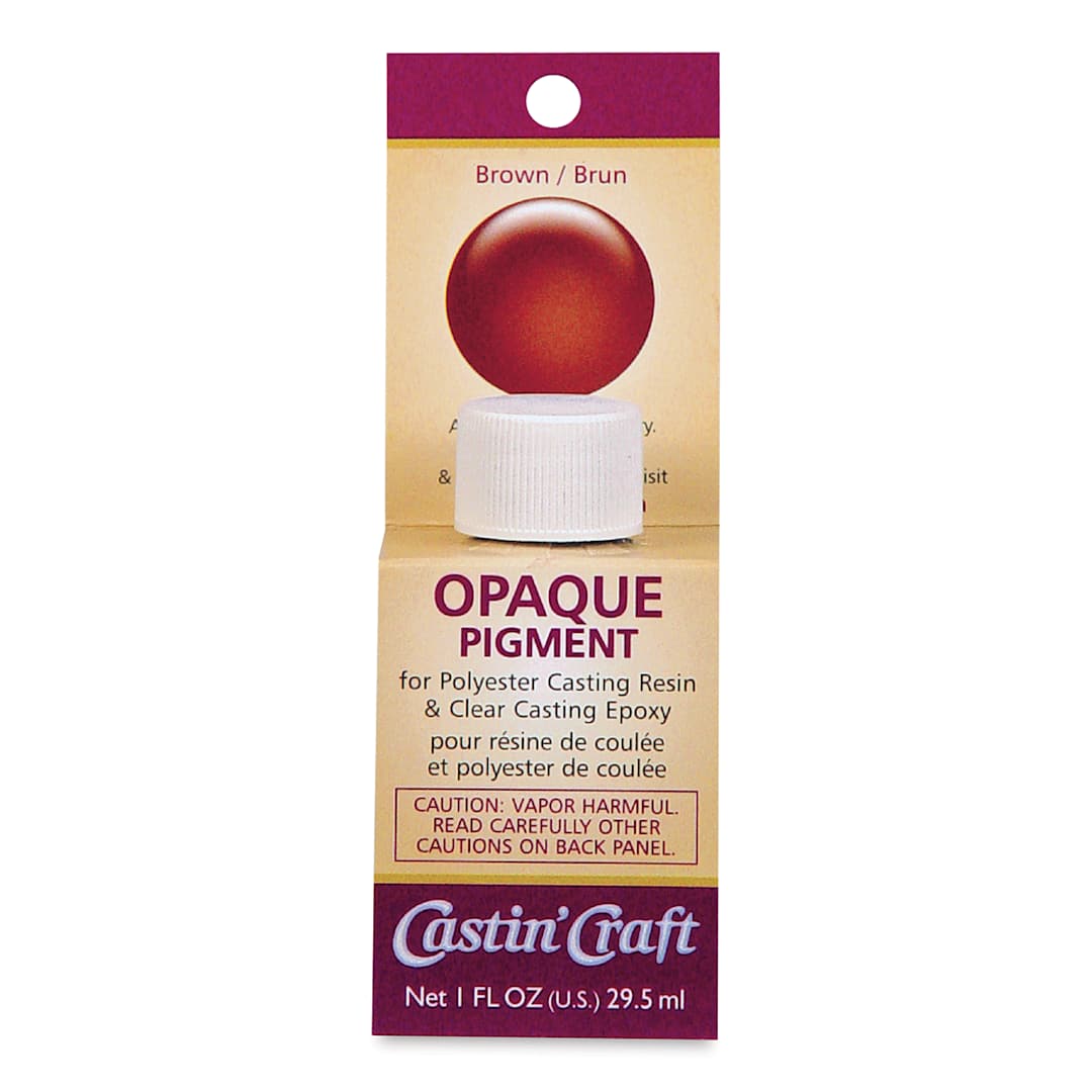 Open in modal - Castin'Craft Opaque Pigment - 1 oz, Brown