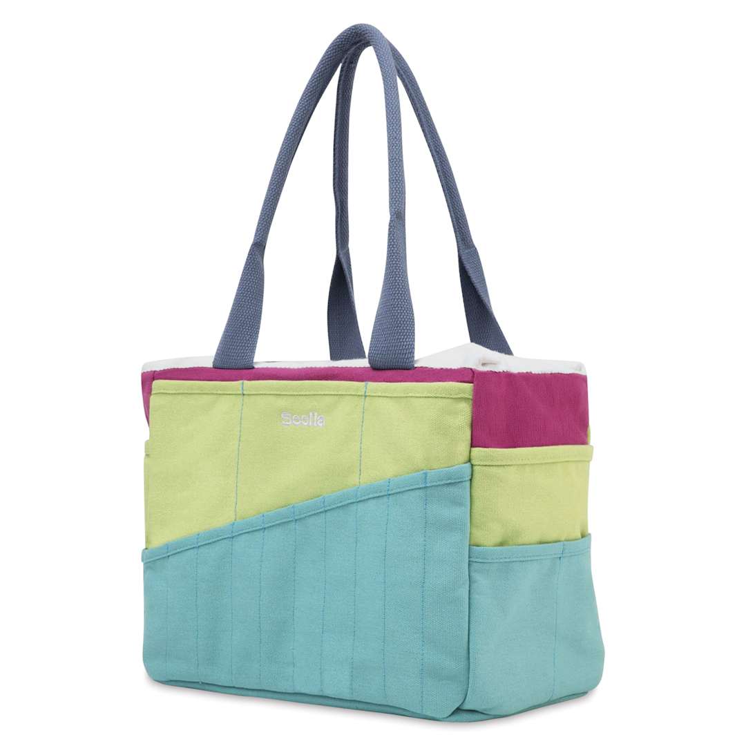 Open in modal - Soolla Studio Art Supply & Pottery Tool Bag - Retro, Blick Exclusive - angled