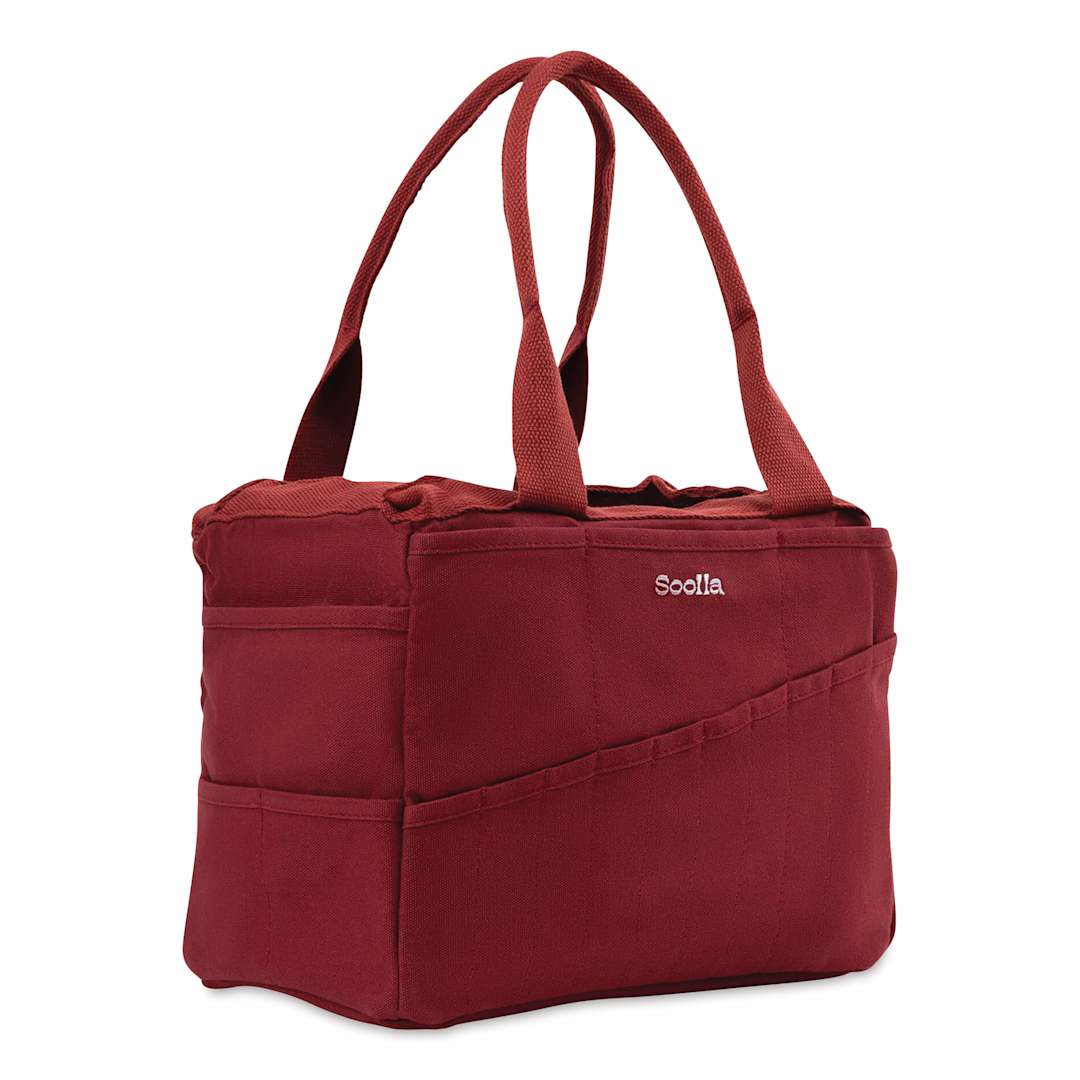Open in modal - Soolla Studio Art Supply & Pottery Tool Bag - Sangria