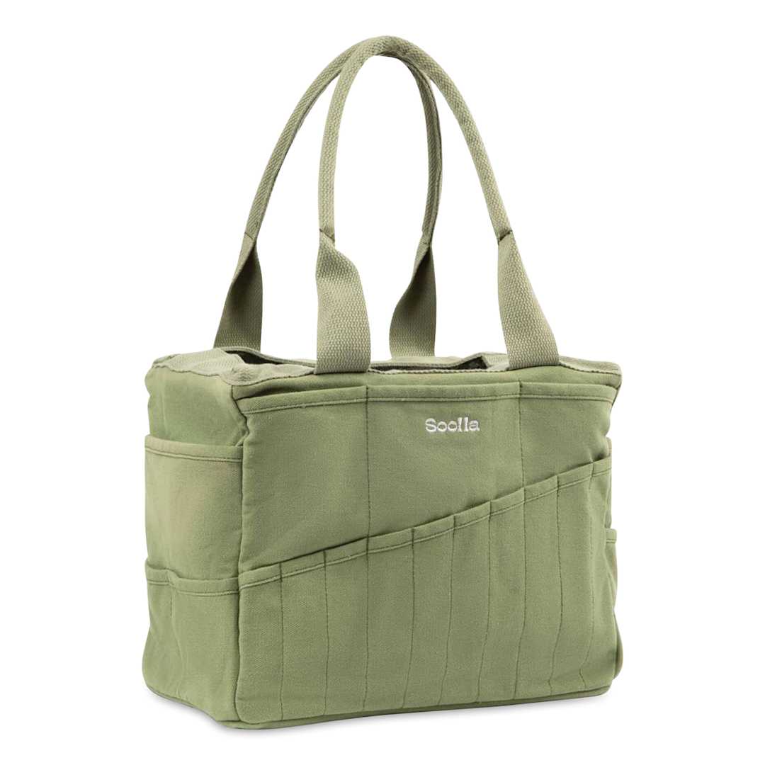 Open in modal - Soolla Studio Art Supply & Pottery Tool Bag - Ganja Green