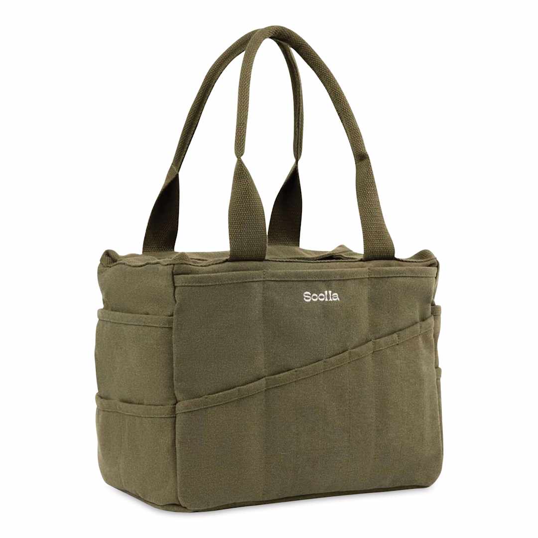 Open in modal - Soolla Studio Art Supply & Pottery Tool Bag - Deep Forest Green