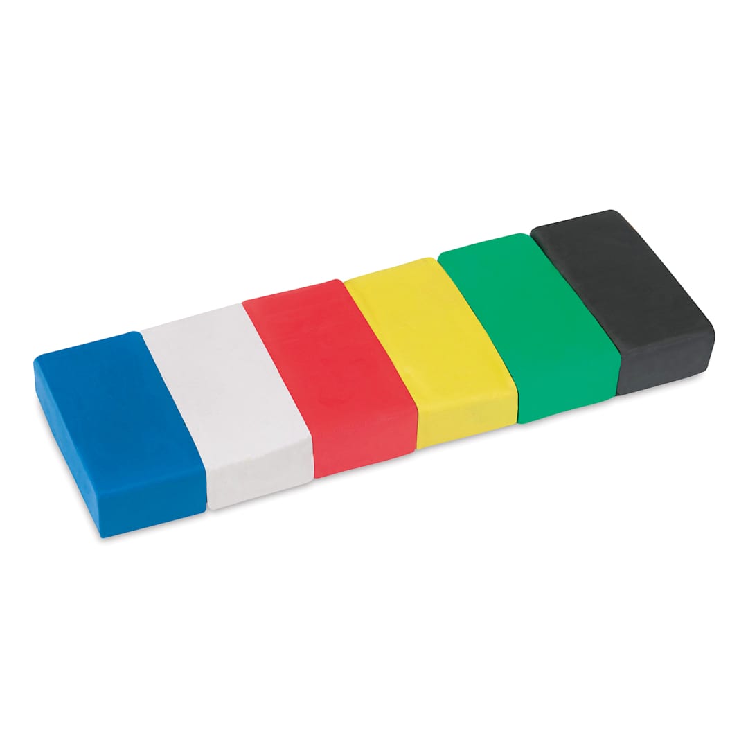 Open in modal - Sculpey Bake Shop Bendy Clay - Set of 6, 1 oz, Assorted