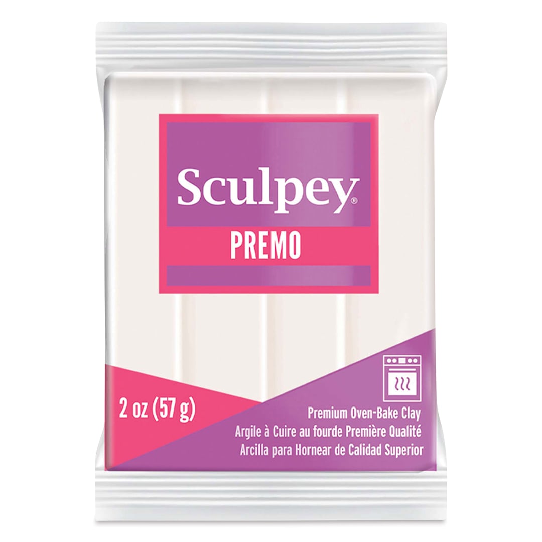 Open in modal - Sculpey Premo - 2 oz, Translucent White