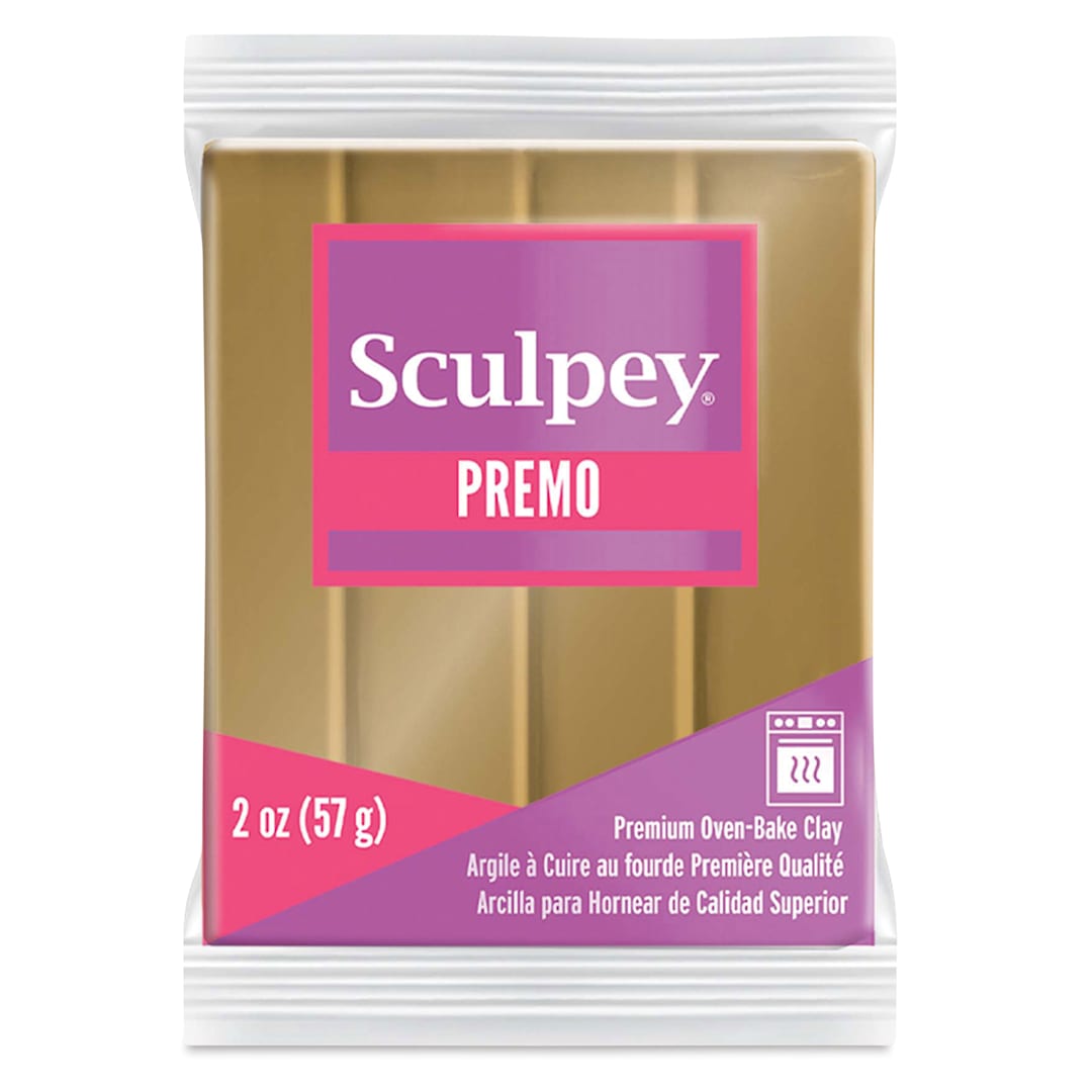 Open in modal - Sculpey Premo - 2 oz, Antique Gold, Metallic