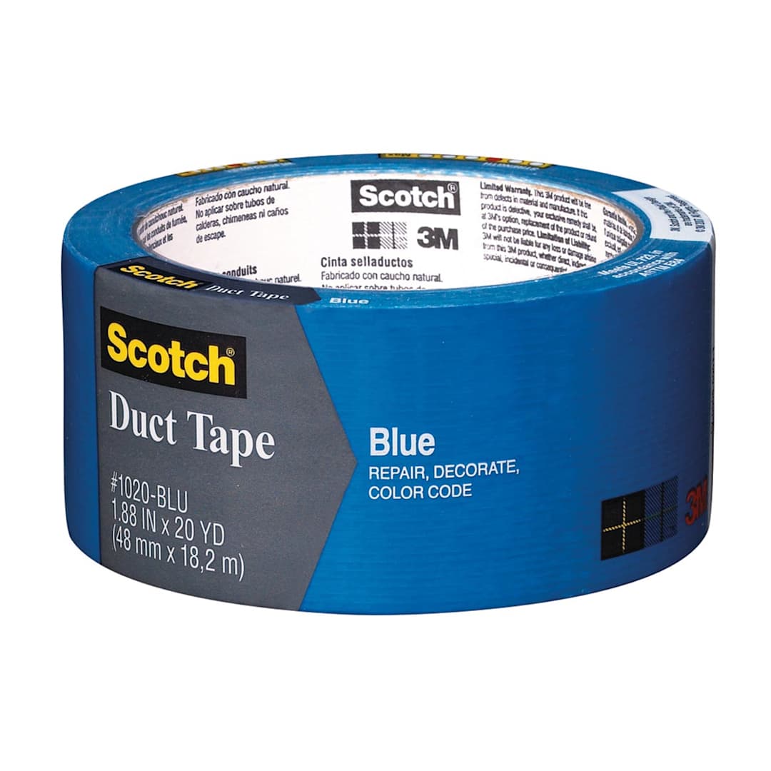 Open in modal - Scotch Colored Duct Tape Blue - 1.88" x 20 yds. Roll