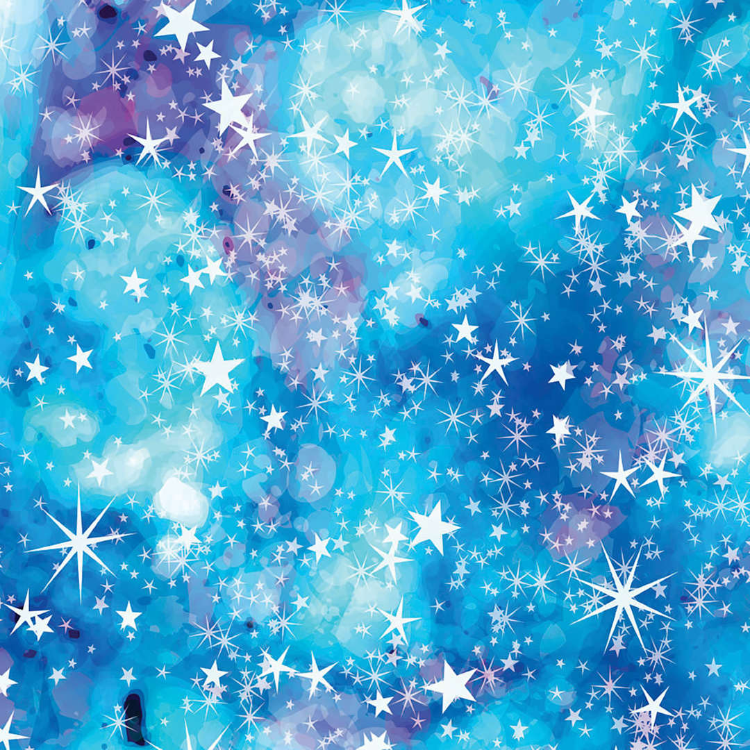 Open in modal - Duck Tape Prints - Starry Galaxy, 1.88" x 10 yds close-up