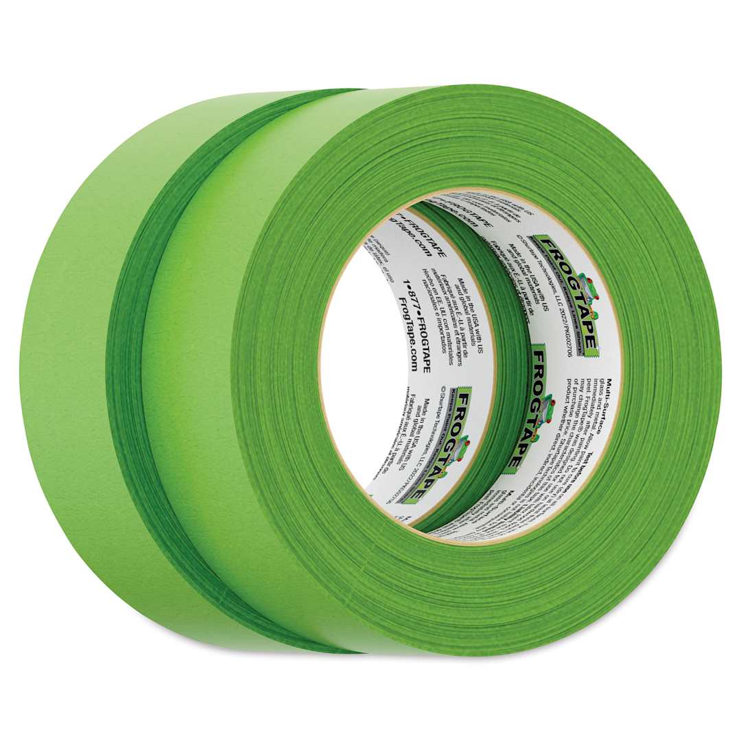 Open in modal - FrogTape Multi-Surface Painting Tape - Pkg of 2, 1.41" x 60 yds Roll