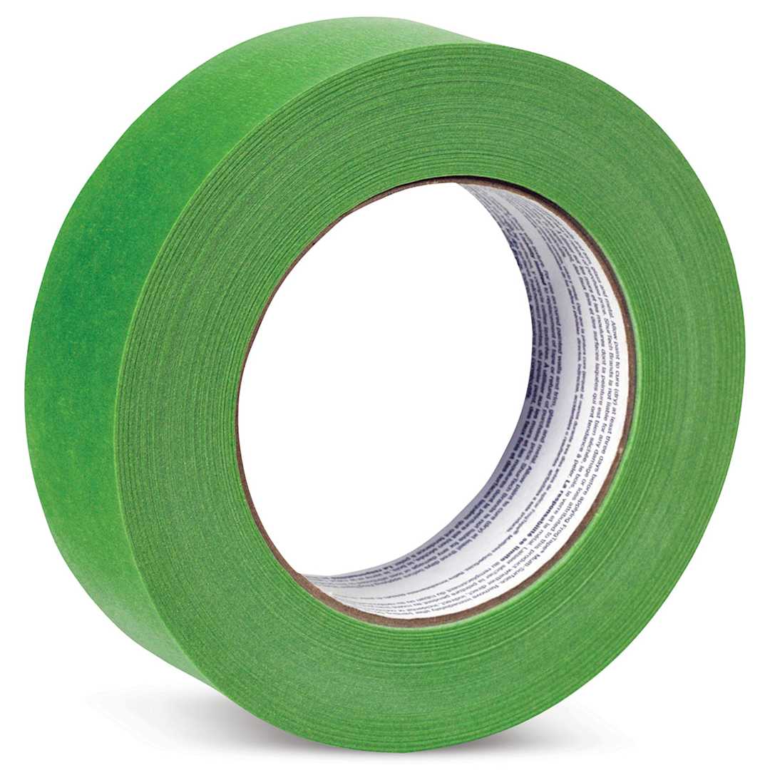 Open in modal - FrogTape Masking and Painting Tapes - Roll of 1.41 inch Green Multi-Surface tape shown