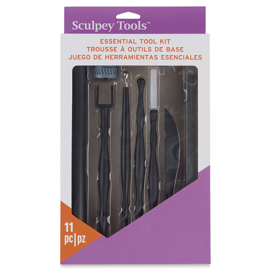 Open in modal - Sculpey Essential Tool Kit front of packaging